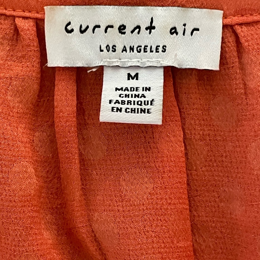 #120, Current Air, Los Angeles, sleeveless top,size M - Picture 3 of 3